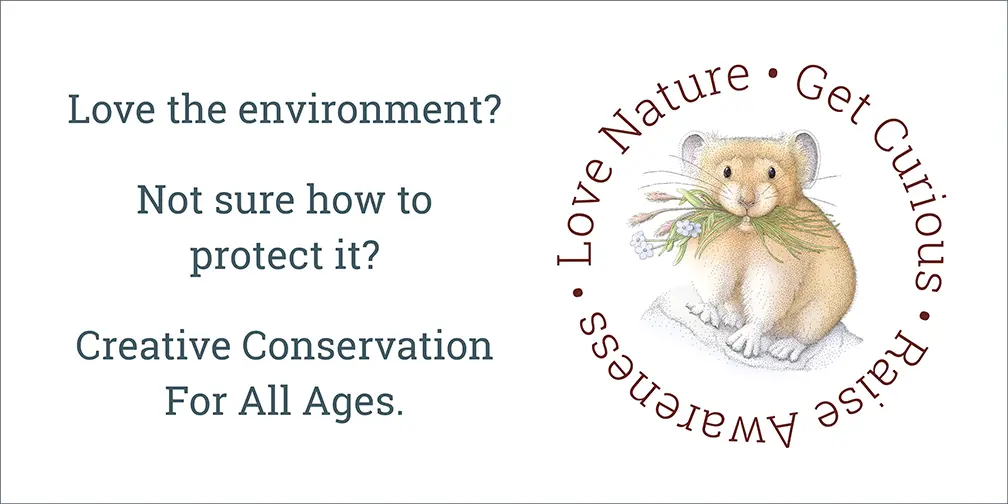 Creative Conservation Pika by Kristen Schwartz